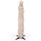 Costway 6FT Halloween Animated Standing Mummy Life Size Animatronic Mummy w/ LED Red Glowing Eyes Posable Body Sound Activation